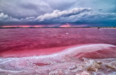 Удивительное Малиновое озеро: красота природы в объективе