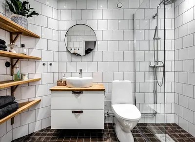 Малогабаритная ванная комната: фото с креативными решениями