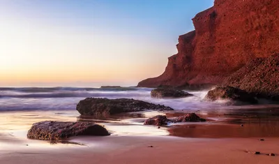 Прикоснитесь к красоте Марокко пляжей через объектив фотокамеры