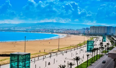 Изображения пляжей Марокко в 4K разрешении