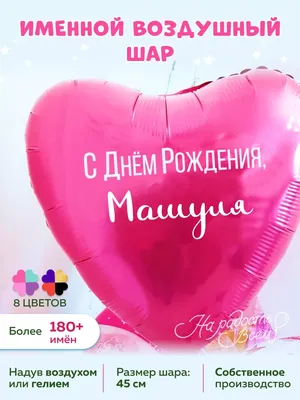 Волшебные моменты Машеньки С Днем Рождения на фото