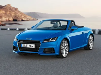 Картинка Audi TT с отражением в стекле