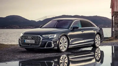 Изображение Audi на закате