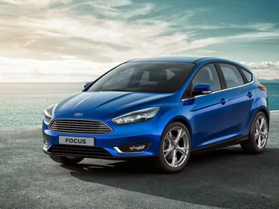 Фотка Ford Focus в формате PNG высокого разрешения