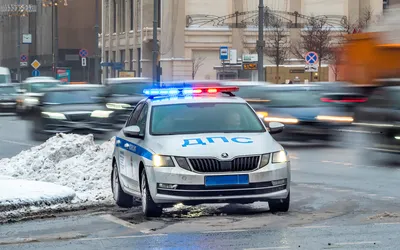 Фото Машины дорожной полиции - автопатруля