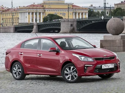 Изображение Машина kia rio: фото с разных ракурсов