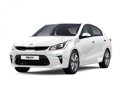 Картинка Машина kia rio с подсветкой