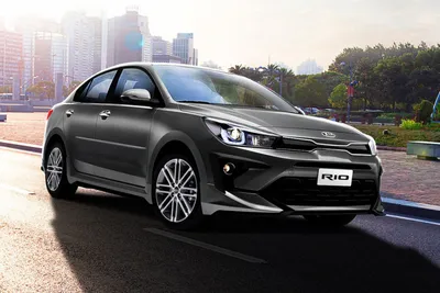 Изображение Машина kia rio в формате png для скачивания