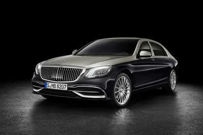 Фотка Maybach с качественным отображением деталей