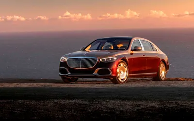 Фото Maybach в динамичной композиции