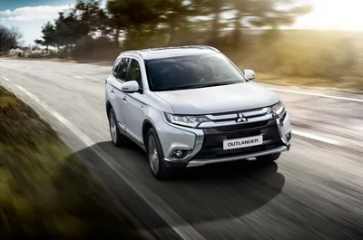 Картинка Mitsubishi Outlander в рамках рекламной кампании