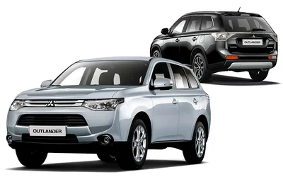 Изображение Mitsubishi Outlander с тентом на крыше