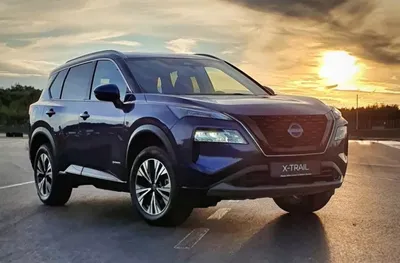 Фото Nissan X-Trail в png для использования в маркетинговых материалах