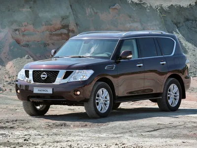 Эксклюзивные снимки Nissan Patrol в формате png