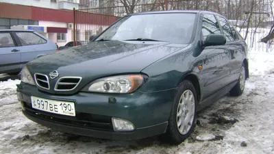 Изображение Nissan Primera в стиле минимализма