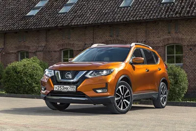 Изображение Nissan X Trail в формате PNG для графических проектов