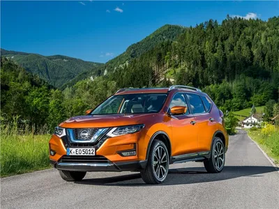 Фотография Машины Nissan X Trail:создайте эффектный автомобильный постер