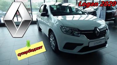 Фотография Машины Renault Logan на фоне города