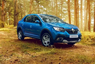 Фотография Машины Renault Logan с системой помощи при трогании на подъеме