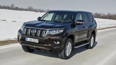 Фотография автомобиля Toyota Prado в стиле ретро