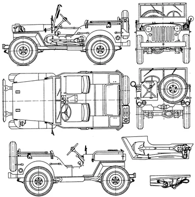 Фото Машины Виллис в различных вариантах размеров и форматов