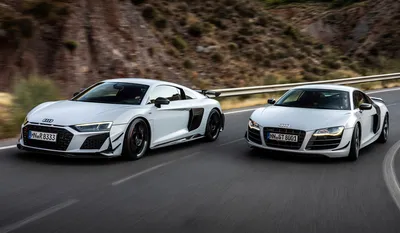 Фотография Audi R8 для скачивания в JPG среднего размера