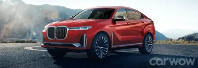 Изображение BMW X8 в аккуратном ракурсе