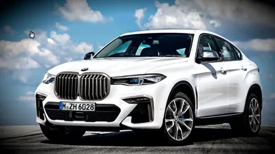 Картинка BMW X8 с динамичным движением