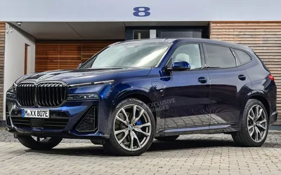 Фотография BMW X8 в высоком разрешении