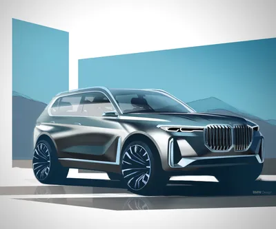 Картинка BMW X8 для обоев на рабочий стол