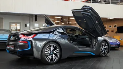 Изображение BMW i8 в формате PNG: сохраните прозрачность