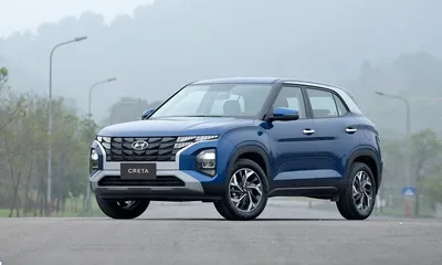 Картинки Hyundai Creta с дизайном в стиле 2022 года