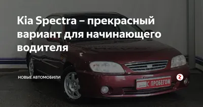 Фото автомобиля Kia Spectra - формат: webp