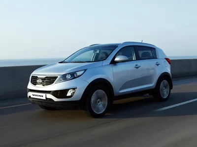 Изображение Kia Sportage в сепии