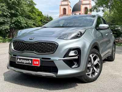 Картинка Kia Sportage с эффектом глубины