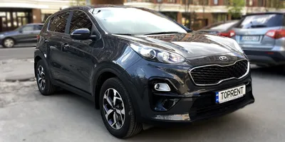 Изображение Kia Sportage с высоким контрастом