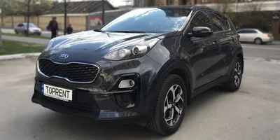 Фотография Kia Sportage с реалистичной цветовой передачей