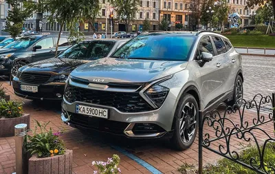 Фото Kia Sportage со специальным эффектом