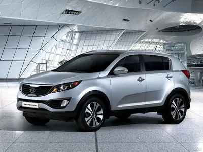 Картинка Kia Sportage для фонового изображения