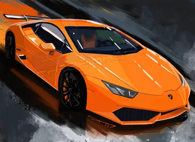 Красивые снимки машин Lamborghini в формате PNG