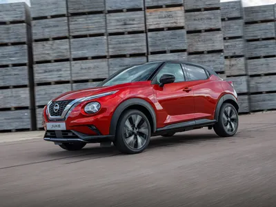 Картинка Nissan Juke с эффектами фильтров