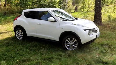 Изображение Nissan Juke на футуристическом фоне