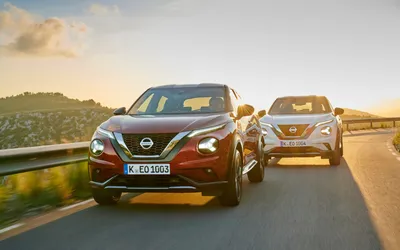 Картинка Nissan Juke с яркими акцентами