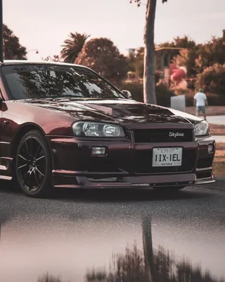 Фотка Nissan Skyline - выберите размер изображения