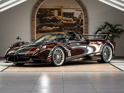 Уникальные снимки Pagani Huayra с возможностью скачать в png