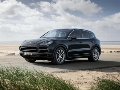 Фотография машины Porsche Cayenne в формате webp