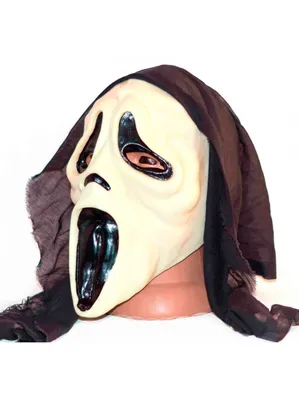 Фото маски убийцы из культового фильма Крик