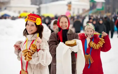 Красочные снимки Масленичных традиций