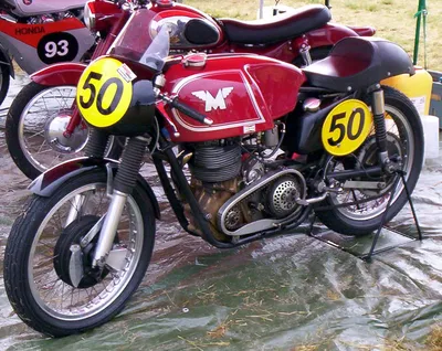 Изящество в движении: фото Matchless G50 Model Racer