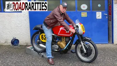 Впечатляющая фотка модели Matchless G50 Racer